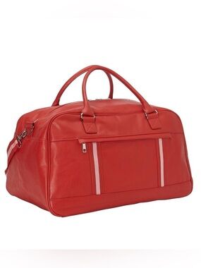Bellino Red Cooper Duffle Bag